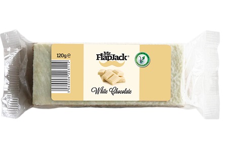 Ovsená tyčinka biela čokoláda 120g, Mr Flapjack